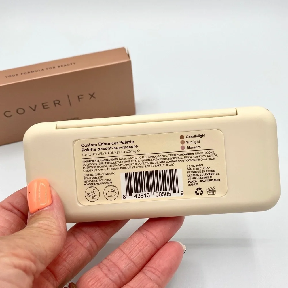 Cover FX Bronzer Custom Enhancer Palette — BNIB